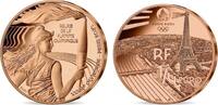 Frankrijk 2024 Frankrijk 2024 ¼ Euro 'Olympische vlam' unz 6,95 EUR  + 15,50 EUR frais d'envoi