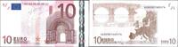 Euro Biljetten 10 Euro Biljet met handtekening J.C. Trichet X/E005G5 -