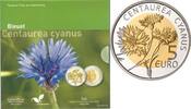 Luxemburg Luxemburg 2016 5 euro Bleuet Centaurea Cyanus -