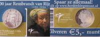 Nederland 5 Euro Nederland 2006 5 euro Rembrandt In Coincard -