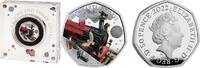 Verenigd Koninkrijk 50 pence Groot Brittannië 2022 50 Pence 'Harry Potter - Hogwarts Express' Zilver -