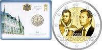 Luxemburg 2 Euro2018 150 Willem I in blister met muntteken Servaas -