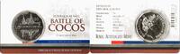 Australië Australië 2014 50 Cent 'Battle of Cocos' in coincard -
