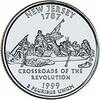 Verenigde Staten U.S.A ¼ Dollar New Jersey -
