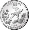 Verenigde Staten U.S.A ¼ Dollar Oklahoma -