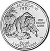 Verenigde Staten U.S.A ¼ Dollar Alaska -