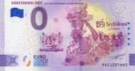 0 Euro Biljetten 0 Euro biljet Nederland 2025 '25 Jr. Onafhankelijkheid Suriname' -
