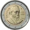 Speciale 2 euromunten 2 Euro Italië 2010 Graaf van Cavour -