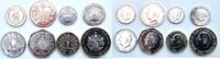 Gibraltar GibraltarSerie 1 pence t/m 2 pounds Met King Charles (8 munten -mix jaren) -
