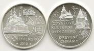 Slowakije 10 Euro2010 Houten kerken van Slowakije -