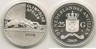 Nederlandse Antillen Nederlandse Antillen 2000 25 Gulden 'Olympische Spelen' Zilver -