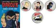 Italië Italië 2023 5 Euro 'Diabolik Tripple set -