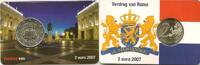 Speciale 2 euromunten 2007 2 Euro Nederland 2007 Verdrag van Rome  In co... 19,95 EUR16,96 EUR  + 15,50 EUR frais d'envoi