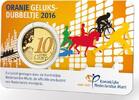 Nederland 2016 Nederland 2016 10 Cent Geluksdubbeltje in coincard  9,95 EUR8,46 EUR  + 15,50 EUR frais d'envoi