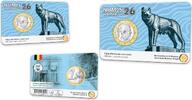 Belgi&euml; 1 euro 2026 Belgi&euml; 2026 1 Euro 'Numis Hainaut' in coincard  24,95 EUR  + 15,50 EUR frais d'envoi