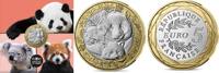 Frankrijk 5 Euro 2026 Frankrijk 2026 5 Euro 'Dierenrijk - Panda's en koa... 10,95 EUR  + 15,50 EUR frais d'envoi