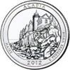 Verenigde Staten 2012 P U.S.A. &frac14; Dollar 'Acadia' unz 1,75 EUR  + 15,50 EUR frais d'envoi
