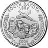 Verenigde Staten 2006 P U.S.A. &frac14; Dollar 'South Dakota' PP 2,00 EUR  + 15,50 EUR frais d'envoi