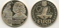  1996 Penning 1996, 5 Euro Constantijn Huygens  5,95 EUR  + 15,50 EUR frais d'envoi