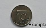 Netherlands 10 Cent 1986 -