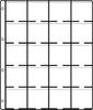 Hartberger Bladen voor 20 munten Super + -