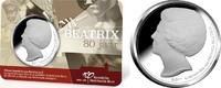 Nederland 2018 Penning Prinses Beatrix 80 jaar in coincard -