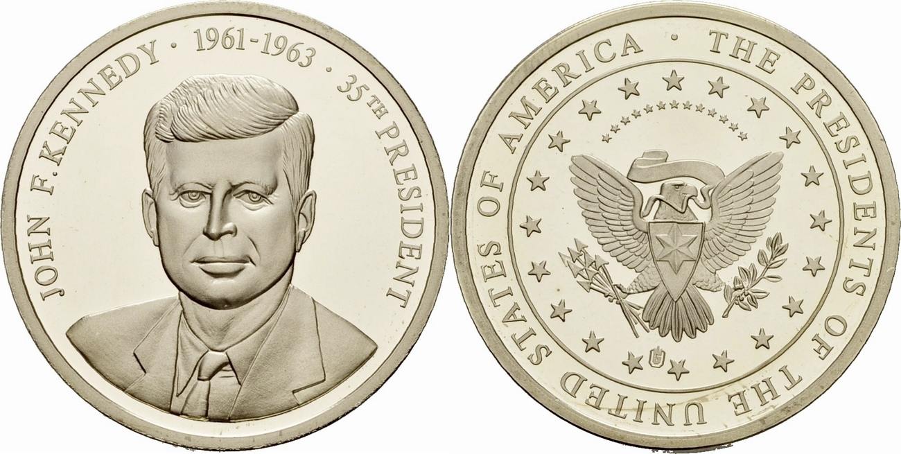 Us token. Медаль Кеннеди 1961 1963.