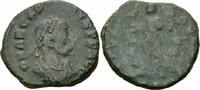 Römisches Kaiserreich Centenionalis Arcadius Centenionalis Thessalonica 384-388 VIRTVS AVGGG Ship Phoenix RIC 61 c S -