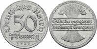 Weimarer Republik 50 Pfennig Weimarer Republik Deutsches Reich 50 Pfennig 1921 D Fehlprägung Ähren Jaeger 301 -