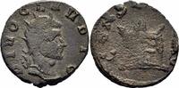 Antoninian 270 Römisches Kaiserreich Divus Claudius II Gothicus Antoninian 270 CONSECRATIO DIVO CLAUDIO Altar RIC 261 Fast sehr schön