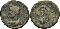 Mesopotamien Bronze Philipp II Nisibis Bronze Tempel Tyche Widder Flussgott Mygdonius SNG Cop. 240 -