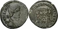 Römisches Kaiserreich Maiorina Magnentius Maiorina Lyon 350-353 VICTORIAE DD NN AVG ET CAE Victorien RIC 130 /1 -