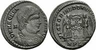 Römisches Kaiserreich Maiorina Magnentius Maiorina Lyon 350-353 VICTORIAE DD NN AVG ET CAE Victorien RIC 126 /1 -