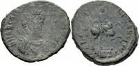Römisches Kaiserreich Centenionalis Arcadius Cyzicus 392-395 GLORIA ROMANORVM Kaiser Pferd Reiter RIC 29 (c) 1 -