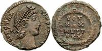 Römisches Kaiserreich Follis Constantius II Follis Antiochia 347-348 VOT XX MVLT XXX Lorbeerkranz RIC 113 -