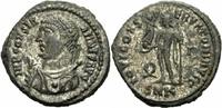 Römisches Kaiserreich Follis Constantin I Follis Cyzicus 317-320 IOVI CONSERVATORI Jupiter Zepter RIC 8 / 3 S -