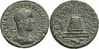 Kommagene Bronze Philipp II. Zeugma Kommagene Bronze Tempel Zeus Peribolos Ketos SNG Cop. 35 -