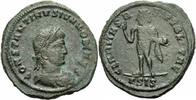 Römisches Kaiserreich Follis Constantin II. Follis Siscia 317 CLARITAS REIPVBLICAE Sol Globus RIC 37 / 3 - R³ -