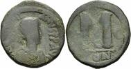Byzanz Follis Byzanz Justinianus I Follis Constantinopolis 527-537 Stern Halbmond Sear 162 / 5 -