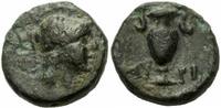 Aiolis Bronze Myrina Aeolis Bronze 4./3. Jhdt. v. Chr. Athena Helm Amphora Aiolis BMC 23 ff. -