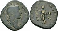 Römisches Kaiserreich Sesterz Alexander Severus Sesterz Rom 232 P M TR P XI COS III PP Sol Globus RIC 528 var. -