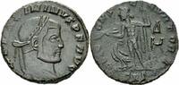 Römisches Kaiserreich Follis Maximinus Daia Follis Siscia 312 IOVI CONSERVATORI Jupiter Adler RIC 225 b /4 -