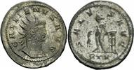 Römisches Kaiserreich Antoninian Gallienus Antoninian Antiochia 266-267 SALVS AVG PXV Apollo Dreifuß Asia RIC 610 -
