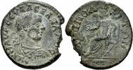 Makedonien Bronze Severus Alexander Amphipolis Makedonien Tyche Fisch Gegenstempel Varbanov 3298 -