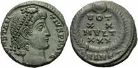Römisches Kaiserreich Follis Constantius II Follis Antiochia 347-348 VOT XX MVLT XXX Lorbeerkranz RIC 113 -
